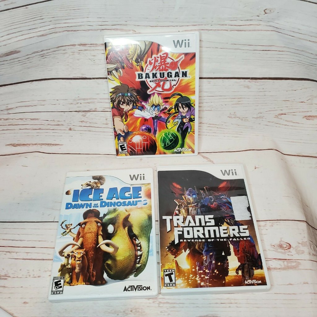 Activision Nintendo Wii 3 Game Bundle